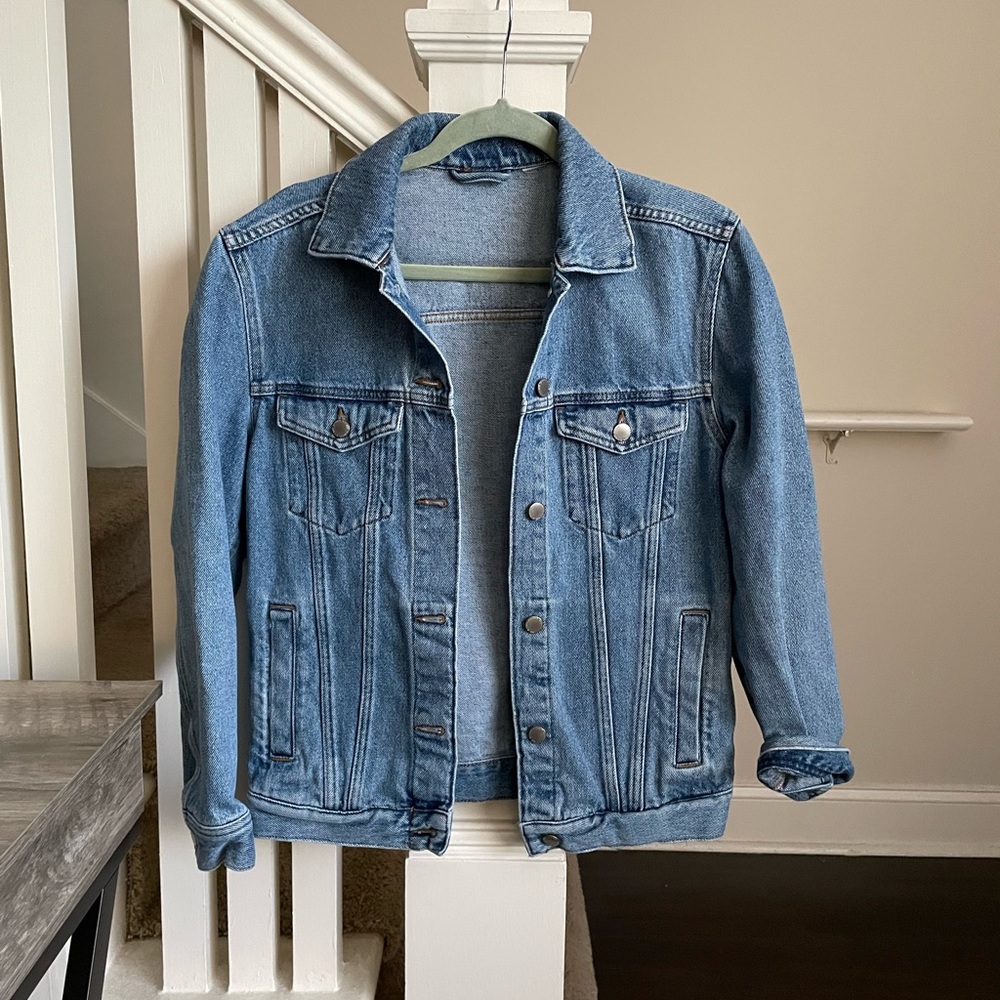 H&M Divided Denim Jacket in Medium Wash